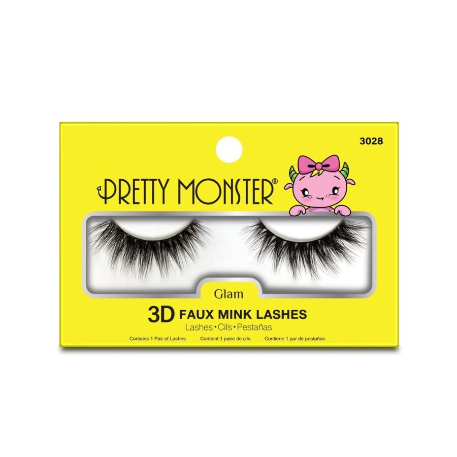 Pretty Monster Glam 3D Faux Mink Lashes - Image 8