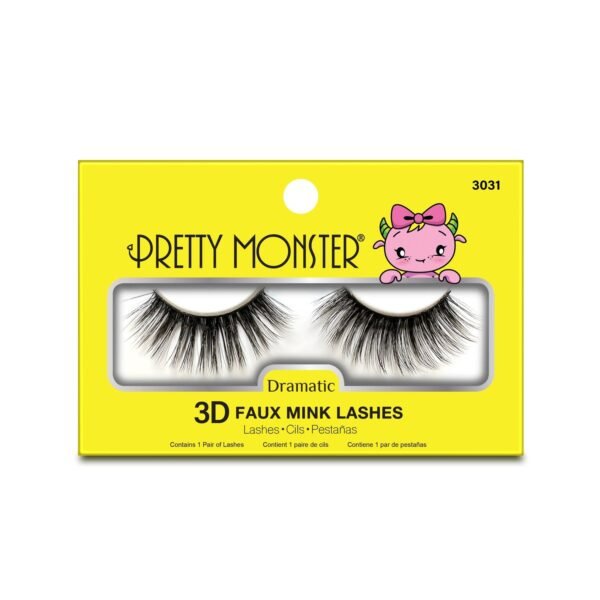 Pretty Monster Dramatic 3D Faux Mink Lashes