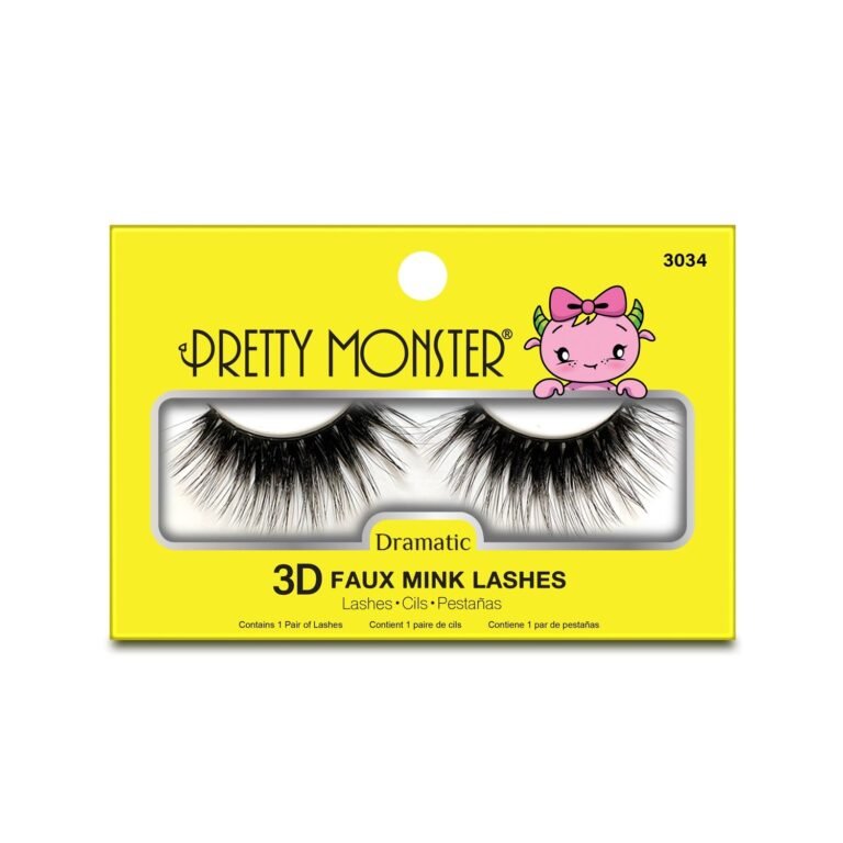 Pretty Monster Dramatic 3D Faux Mink Lashes - Image 4