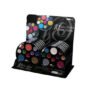 BEAUTY TREATS 10 Color Perfect Glitter Palette Display Case Set 12 Pieces