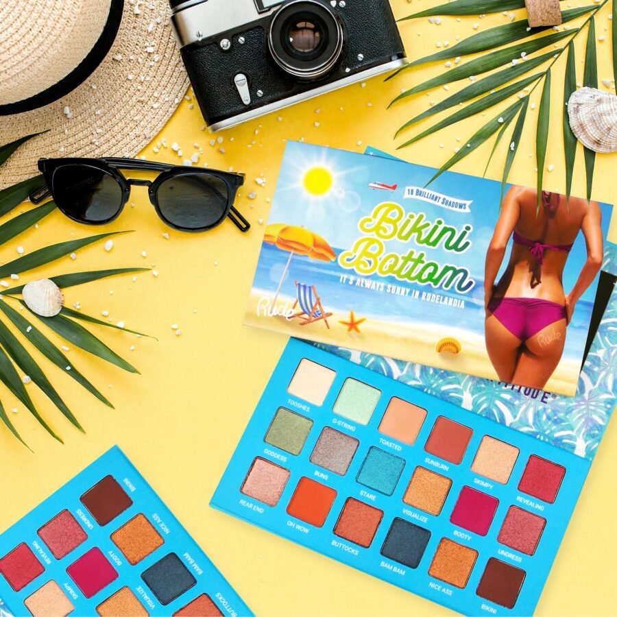 RUDE Bikini Bottom - 18 Eyeshadow Palette - Image 2