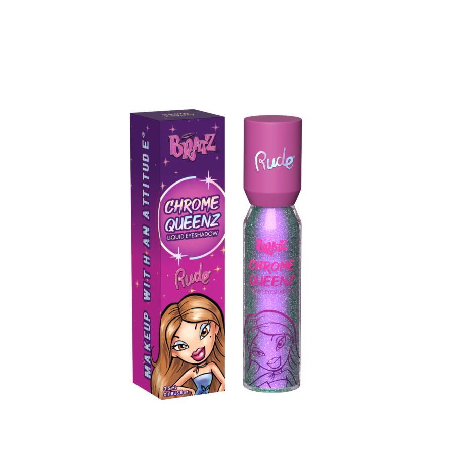 RUDE Bratz Chrome Queenz Liquid Eyeshadow - Image 4