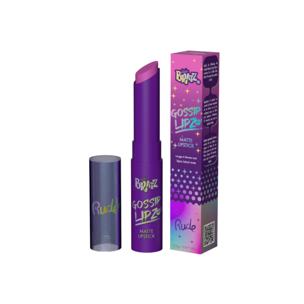 RUDE Bratz Gossip Lipz Matte Lipstick - Image 2