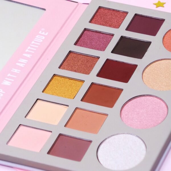 RUDE Leopardina 12 Eyeshadows + 4 Highlighters - Image 4