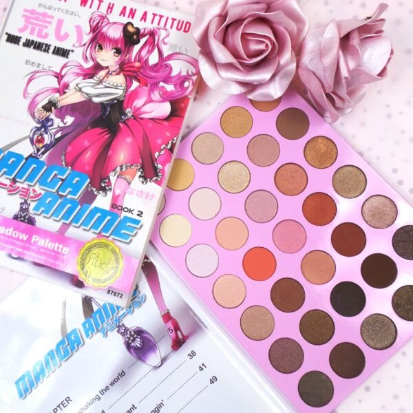 RUDE Manga Anime 35 Eyeshadow Palette - Book 2 - Image 2