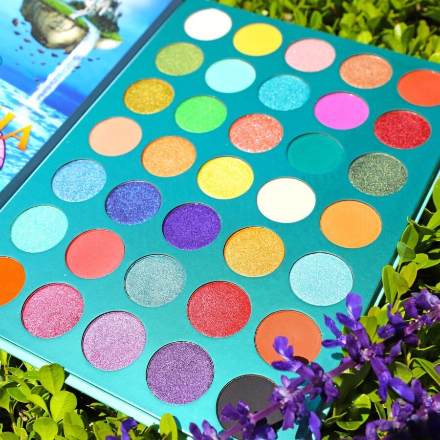 RUDE Merfantasia 35 Eyeshadow Palette - Book 8 - Image 4