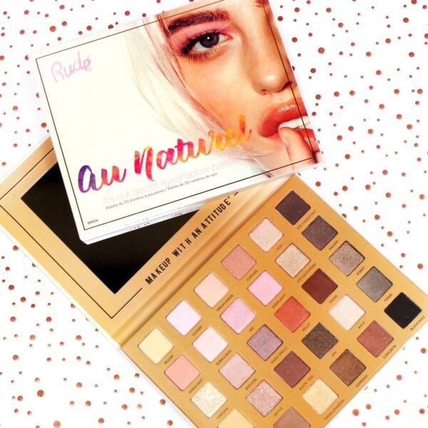 RUDE Au Naturel - 30 Eyeshadow Palette - Image 3