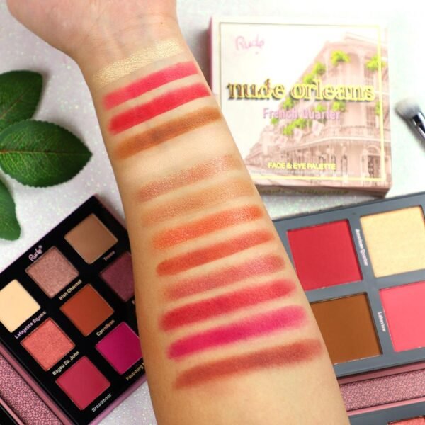 RUDE Nude Orleans Face & Eye Palette - Image 2