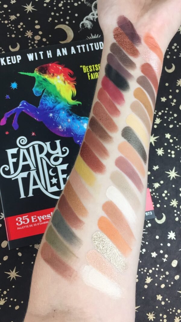 RUDE Fairy Tales 35 Eyeshadow Palette - Book 3 - Image 4