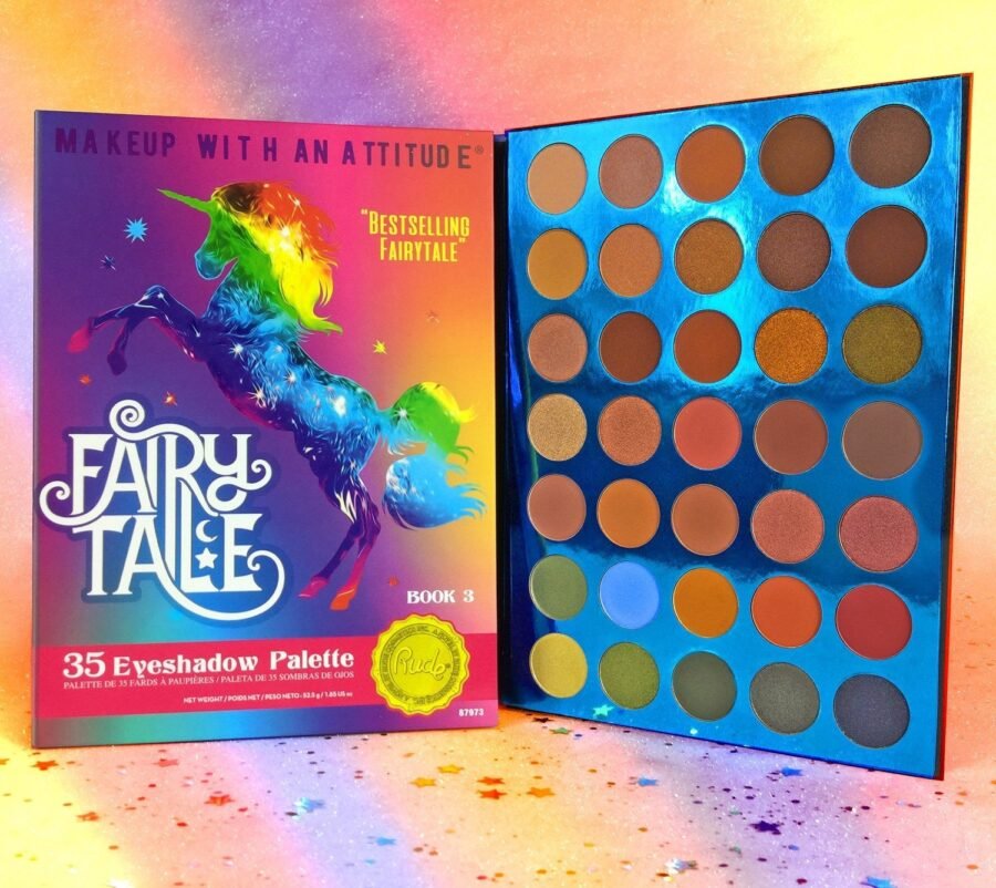 RUDE Fairy Tales 35 Eyeshadow Palette - Book 3 - Image 2