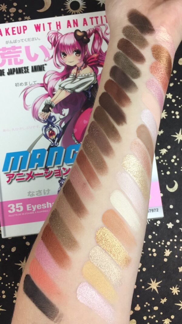 RUDE Manga Anime 35 Eyeshadow Palette - Book 2 - Image 4