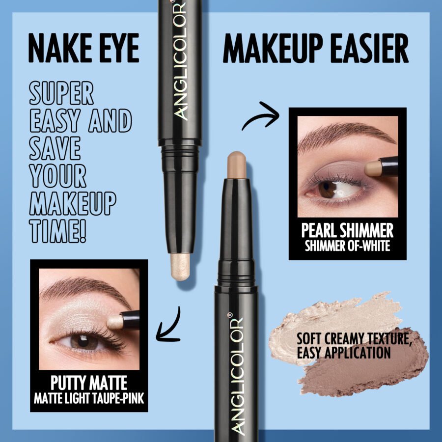 Double-headed Eye Shadow Stick Eye Makeup Pearlescent Waterproof Non-smudge Brightening Highlight Eye Shadow Stick