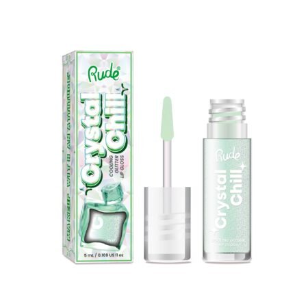 RUDE Crystal Chill Cooling Glitter Lip Gloss