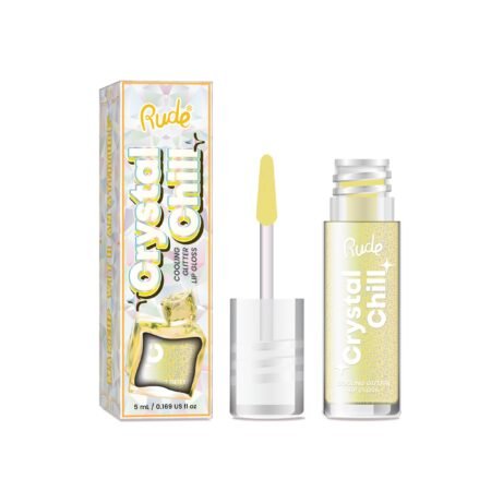 RUDE Crystal Chill Cooling Glitter Lip Gloss