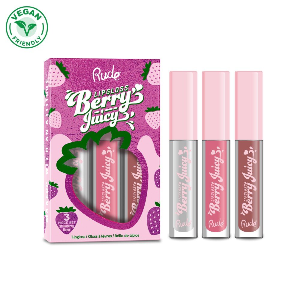 87980-1.jpg RUDE Berry Juicy Lip Gloss Set – Lip Gloss
