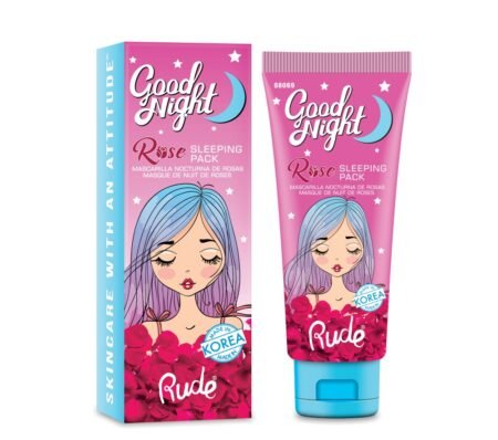 RUDE Good Night Rose Sleeping Pack