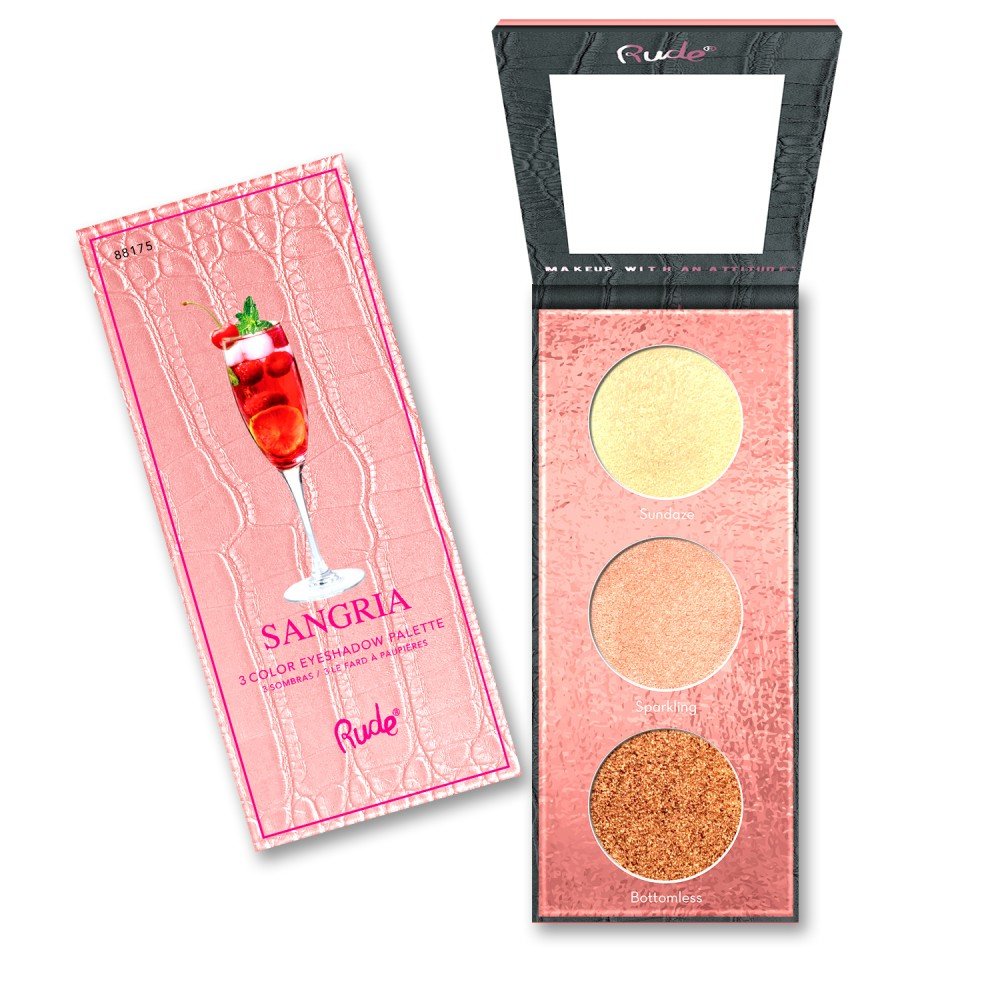 88175.jpg RUDE Cocktail Party Luminous Highlight / Eyeshadow Palette