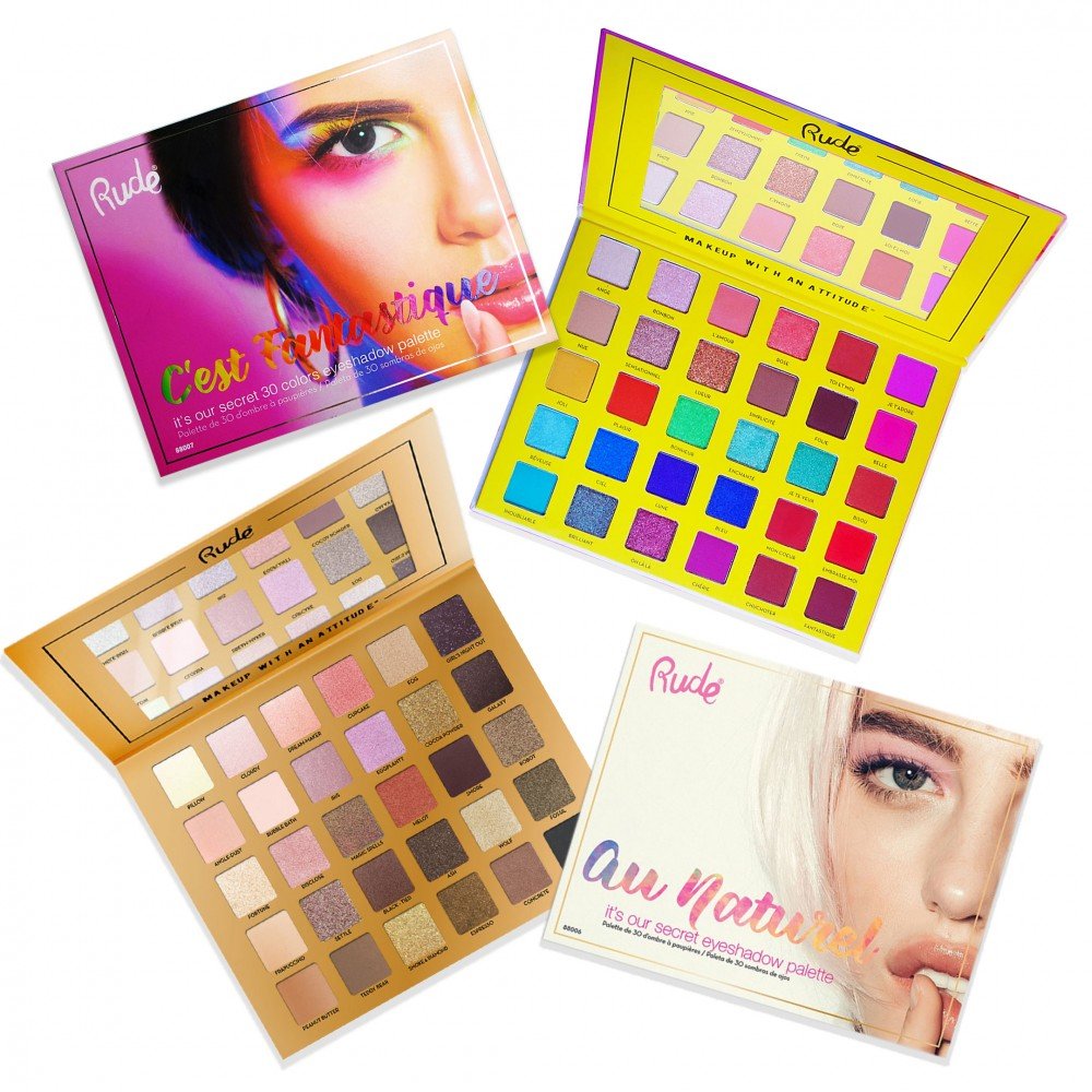 89002-B2-1.jpg RUDE C’est Fantastique + Au Naturel Eyeshadow Palettes Bundle