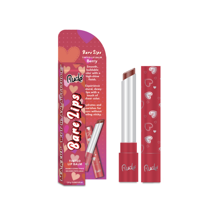 RUDE Bare Lips Tinted Lip Balm