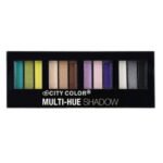CITY COLOR Multi-Hue Eye Shadow Palette – 12 Shades