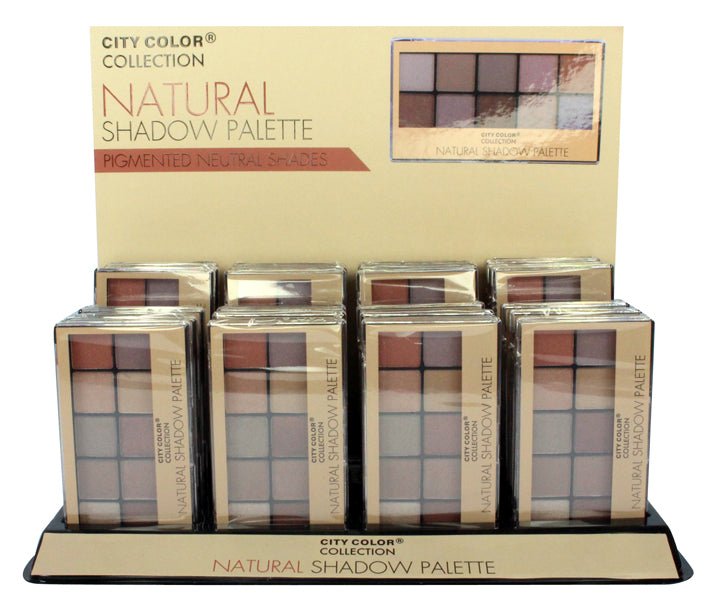 CCE0033-X24-1.jpg CITY COLOR Spice Me Up 10 Shades Palette Display Case Set 24 Pieces