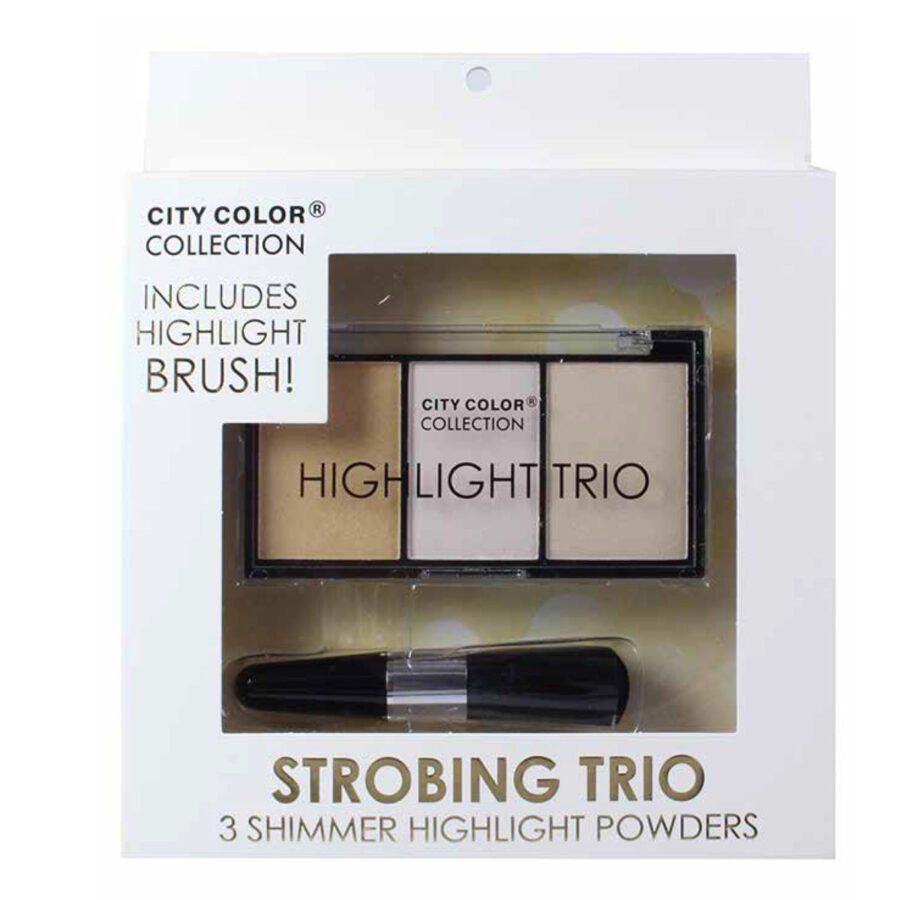 CITY COLOR Collection Highlight Strobing Trio Powders Set