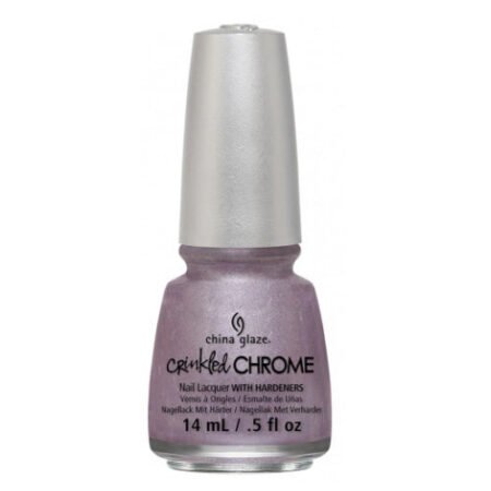 CHINA GLAZE Nail Lacquer – Crinkled Chrome – Crush, Crush, Baby