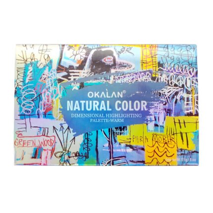 OKALAN Natural Color Dimensional Highlight Palette – Warm