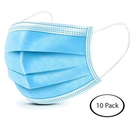 Disposable Protective Face Mask – Pack of 10