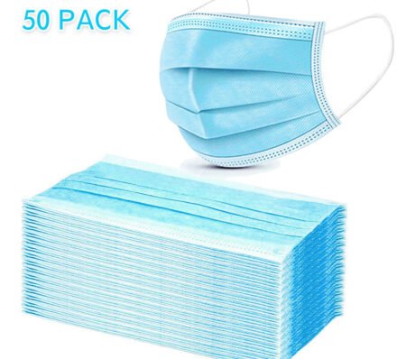 Disposable Protective Face Mask – Pack of 50