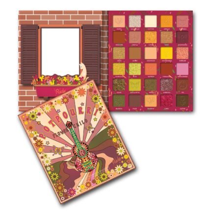 RUDE Flower Child 30 Pressed Pigment and Shadows Palette – Potpourri