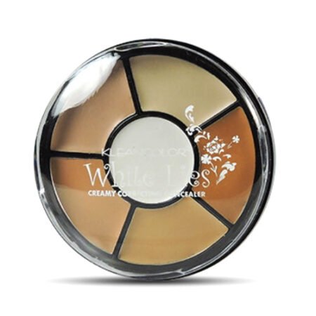 KLEANCOLOR White Lies Creamy Correcting Concealer – Full Coverage Concealer Palette