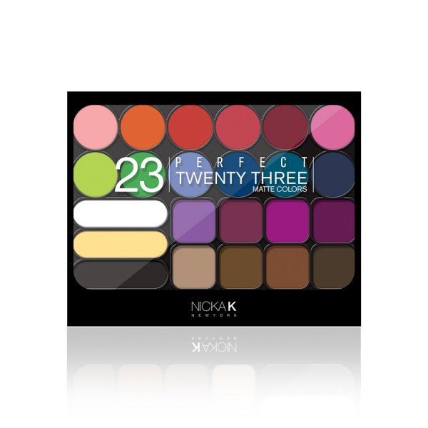 NKAP035-1.jpg NICKA K Perfect Twenty-Three Colors (Matte) Eyeshadow Palette 01 (AP9A)