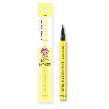Pretty Monster Eyeliner Lash Glue – Black