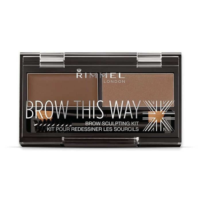 RIMMEL LONDON Brow This Way Brow Sculpting Kit – Medium Brown