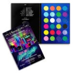 RUDE City of Neon Lights – 24 Vibrant Pigment & Eyeshadow Palette