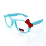 KITTY Junior Fashion Glasses Wayfarer KT01STCL – White