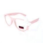 KITTY Junior Fashion Glasses Wayfarer KT01STCL – White