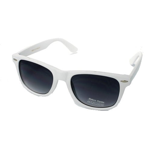 Z1WF04STWHT.jpg Retro Optix Wayfarer Neon Sunglasses