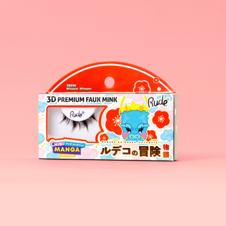 RUDE Chibi Manga 3D Premium Faux Mink Lashes