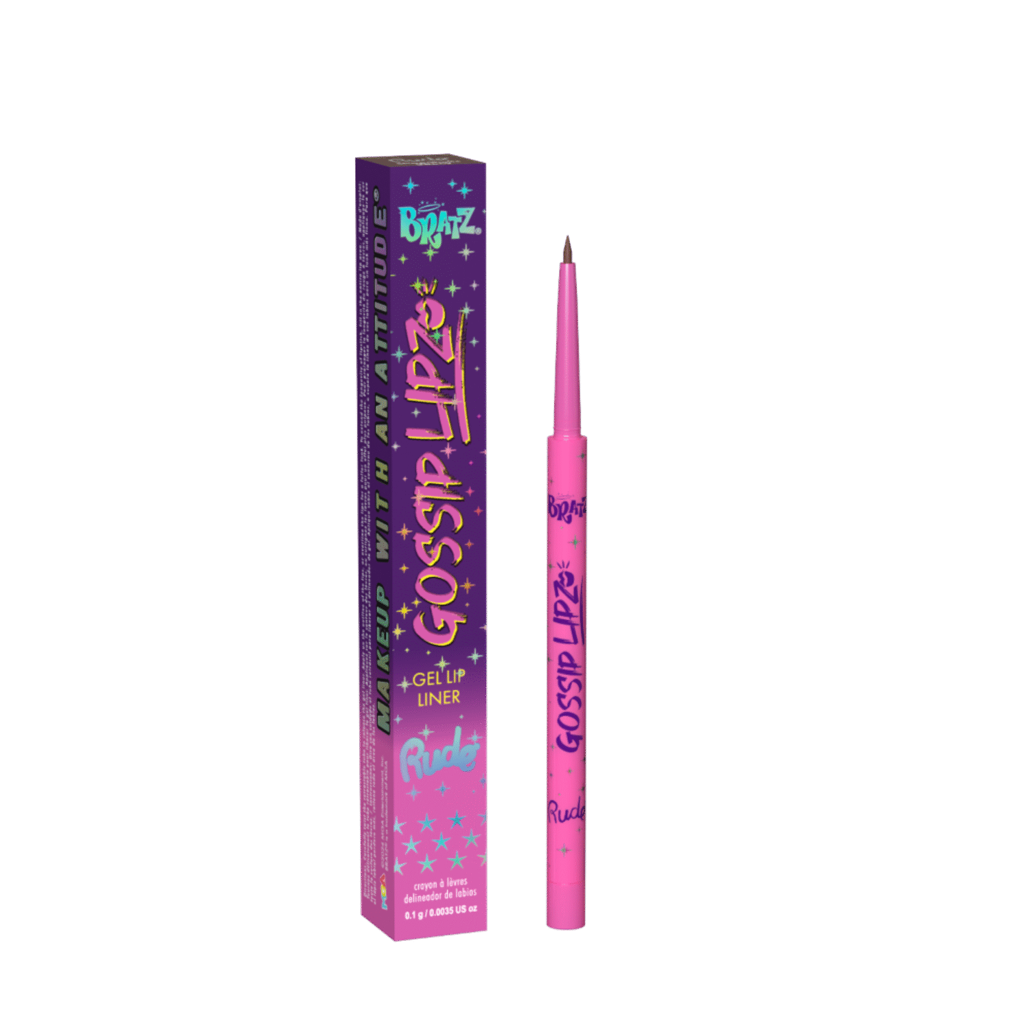 RUDE Bratz Gossip Lipz Gel Lip Liner