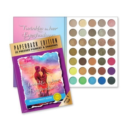 RUDE Twinkle In Her Eyeshadows Palette – Paperback Edition