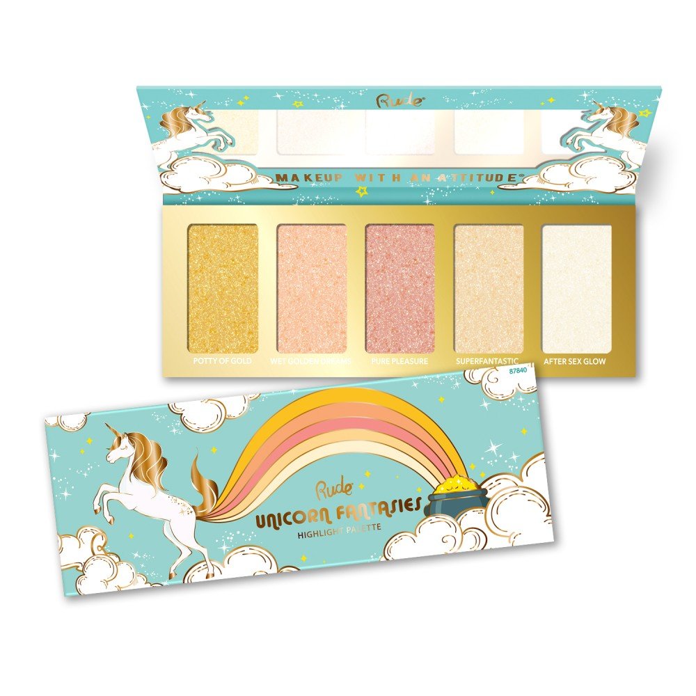 87840.jpg RUDE Unicorn Fantasies – Highlight Palette