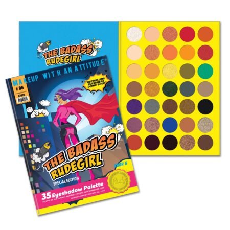 RUDE The Badass RudeGirl 35 Eyeshadow Palette – Book 6