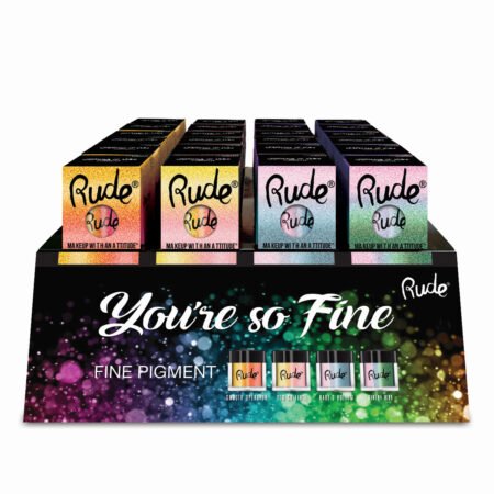 RUDE You’re So Fine Pigment Acrylic Display, 48 Pieces
