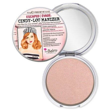 theBalm Cindy-Lou Manizer Highlighter, Shadow & Shimmer – Peachy Pink