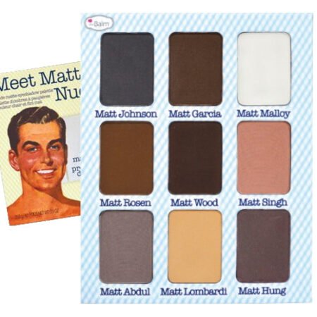 theBalm Meet Matt(e) Nude Eyeshadow Palette – 9 Shades
