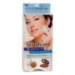 Wonder Brush-ers Make-up Applicators – 10 Medium Tip – White