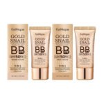 Eelhope Gold Snail Protective Bb Cream, Moisturizing Concealer Skin Tone Natural Color Waterproof, Sweat Resistant And Makeup Free