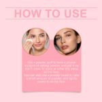 Eelhope Setting Powder With Brush (Orange) Has A Natural, Light, Fine, Breathable And Snagging Effect. It Is Suitable For Both Dry And Wet Use And Can Last For A Long Time Without Fading - Image 6